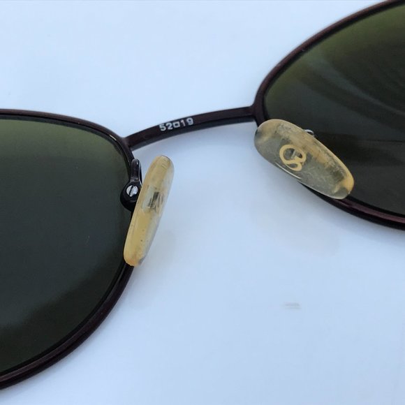 St John Sunglasses Thin Metal Bronze Gold Chain de - Picture 8 of 12